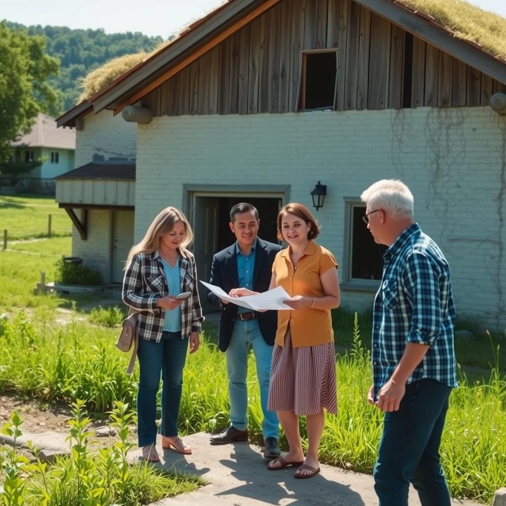 How to Use Rural Vacant House Bank Rent Homepage Portal by Region Green Road Application