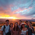 Camping Site Reservation Sunset